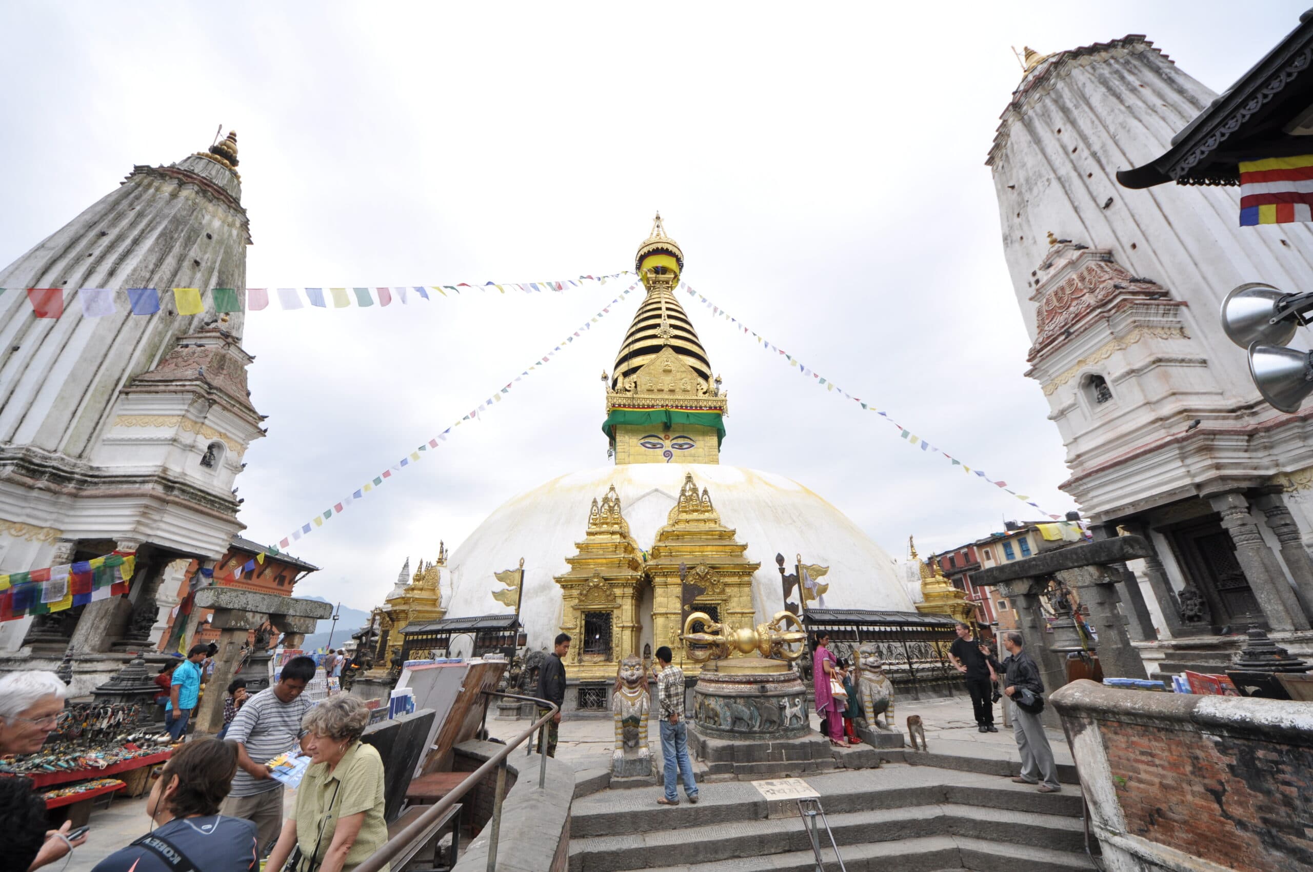 Swayambhunath at Sunset
